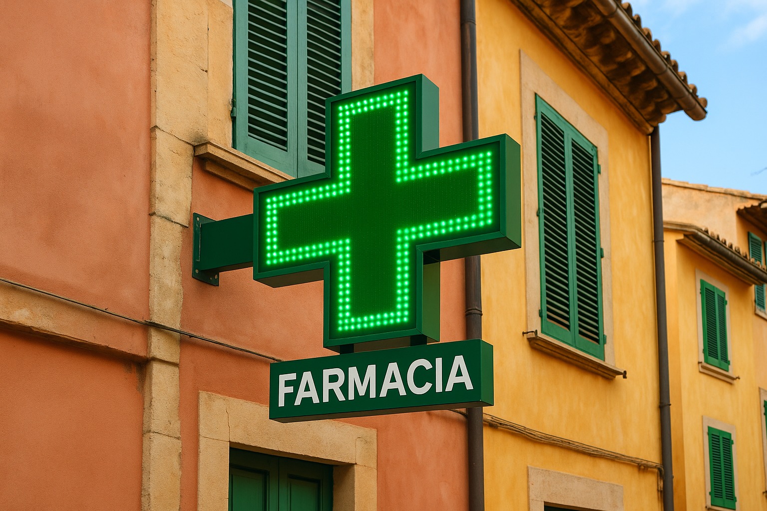 Farmacia insegna verde